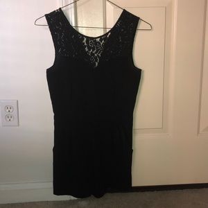 Black romper size small